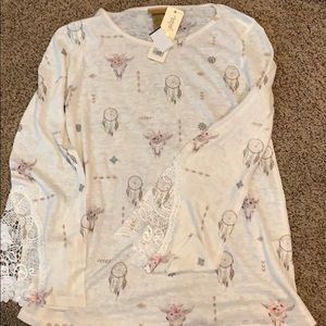 Wrangler Skull Dreamcatcher Blouse - Size L